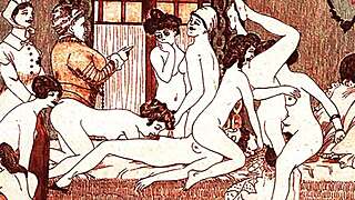 vintage erotic art features retro nude poses and antique erotica