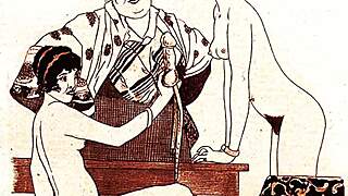 vintage erotic art features retro nude poses and antique erotica