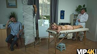 czech wife cheats on husband with doctor making her wet pussy drip
