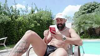 Big butt Latina OB slave endures one-on-one interracial anal with Felipe Costa's huge cock