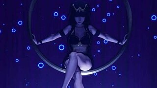 Tharja Cosplay Skirt Lift Nude Feet Worship Barefoot Legs Smother