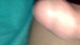 Colombian friend masturbates ass to explosive cumshot