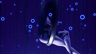Tharja Cosplay Skirt Lift Nude Feet Worship Barefoot Legs Smother