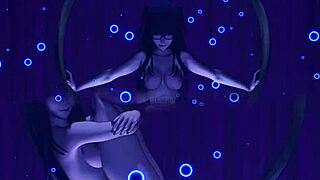 Tharja Cosplay Skirt Lift Nude Feet Worship Barefoot Legs Smother