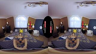 i'll fix that tight blonde pussy bent over doggystyle with footjob and scissoring reality action