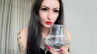 Spit and spit for you dirty boy by dominatrix nika