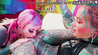 God I love this ffm anal threesome pounding fake tits alternative pornstars