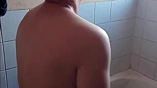 Grandpa Daddy Gets Intense Bathroom Blowjob And Raw Sex Session