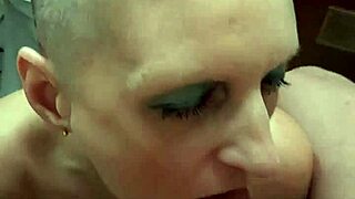 Craving Sandra's sloppy German MILF suck?