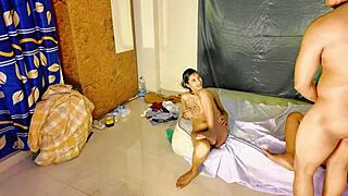what's petite uttaran20 hiding under that rough ffm group fuck craving? 