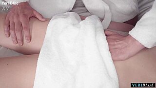 imagine her tight ass taking that monster cock deep after massage