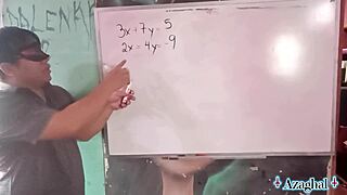 from equations to asian creampie in math roleplay