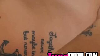 Damn shelly lee burns hot with sexy natural tits craving intense desire!