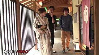 Aoi Mizuno's Outdoor Triple Blowjob Adventure?