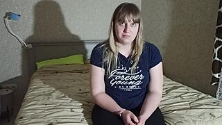 wanna see this bbw milf prove she's pornstar material to stepson?