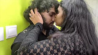 Horny Indian College Girl Fucks Boyfriend's Monster Cock In Bedroom