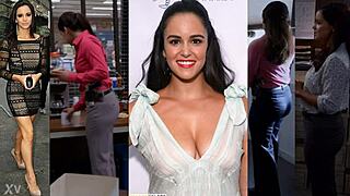 Melissa Fumero's juicy ass bounces wildly