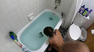 candy cruise chokes on skinny teen's throbbing cock by the pool