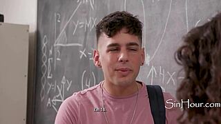 you seduced me student now fuck teacher's tight ass deep