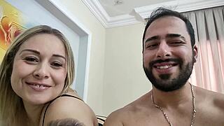 estreando rabuda shirley souza's huge bunda gets monster cock creampie