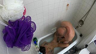 candy cruise chokes on skinny teen's throbbing cock by the pool