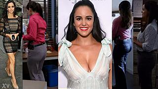 Melissa Fumero's juicy ass bounces wildly