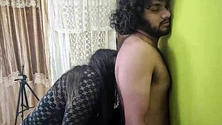 Horny Indian College Girl Fucks Boyfriend's Monster Cock In Bedroom