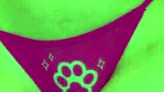 dude, this brunette shakes massive ass in thong panties during try-on tease