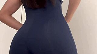 Heart Racing as Curvy Wife Tries Revealing Outfits in Fitting Room