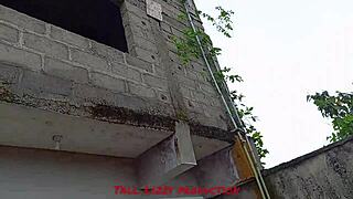 i fucked my horny neighbors hard outside in the rain