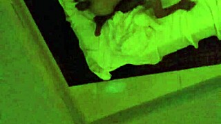 Teen Amateur Sucks Cock Eagerly in Seedy Hotel Room