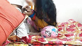 check out my indian desi girlfriend's wild outdoor hotel fuck session