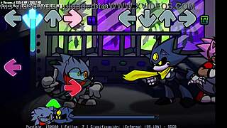 i'm losing it, this crazy metal ouri�o dude fucks hard in epic sonic exe battle