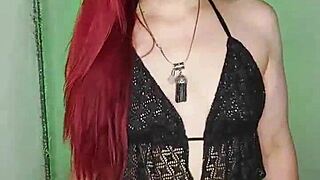 curious guys, explore your ass with this redhead's dirty anal jerk guide