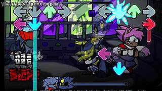 i'm losing it, this crazy metal ouri�o dude fucks hard in epic sonic exe battle