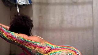 Bbw Curvy Latina Farts Huge In Mini Pool Yoga Barefoot Big Tits Ass Solo