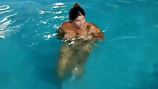 Scorching Day Sees Redhead Belan Nude Pool Flashing Everywhere