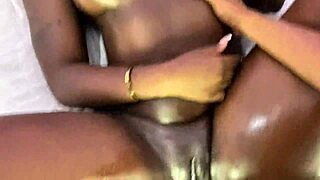 curvy ebony neighbor red panties distracts from game demands huge cock fuck part 2