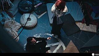 imagine redhead babe bound face fucked hard in ouija board frozen time prank