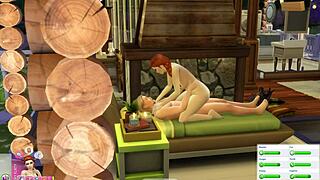 Sims 4 Couple Gets Wild Banging Game On