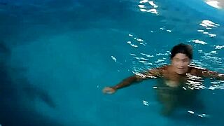 Scorching Day Sees Redhead Belan Nude Pool Flashing Everywhere