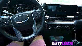 Pervy Boy Caught in Car Then Fucked Hard on Mother-in-Law's Bed