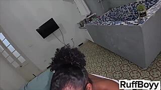 big ass latina maid pounded doggystyle pov by huge black cock