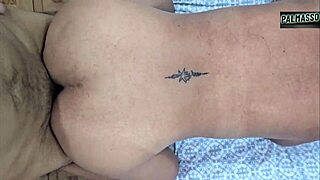 street latina milf bends over for hardcore anal assfucking pov