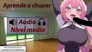 hey guys, follow this joi cei tutorial for medium-level blowjobs from your spanish shemale teacher!
