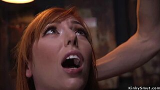huge TITS slave SPREADS ass for ANAL