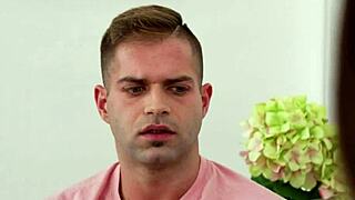 stepmom teaches dumb stepson hardcore sex blowjob and big tits in taboo pov