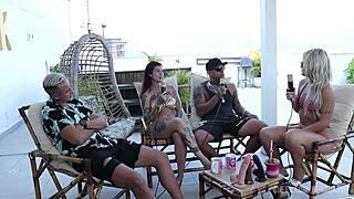 hey watch bruna carlos and matheus caetano's casting comp on sheer red... part 1