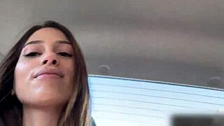 WOW THIS LATINA SQUIRTER SOAKS UBER DRIVER WITH BIG COCK DOGGY ORGASMS!
