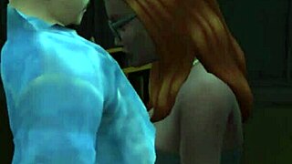Hey neighbor with glasses, come get this hot interracial doggystyle sex